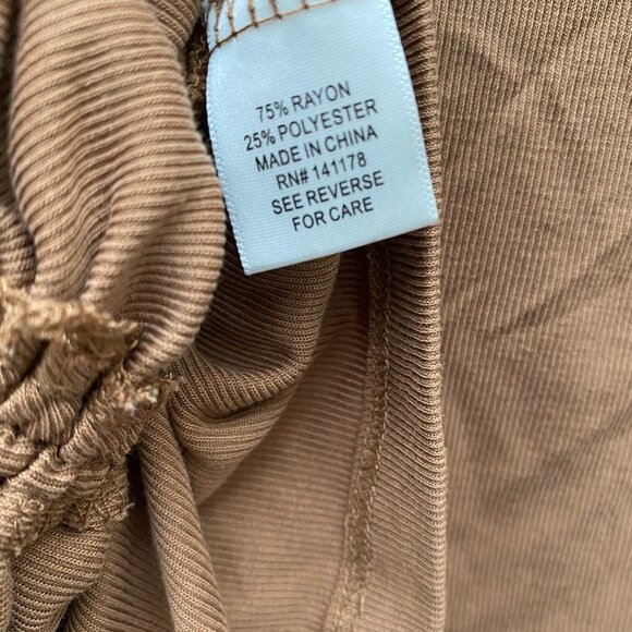 Cinched Front Crop Top size Large Nordstrom - Picture 6 of 7